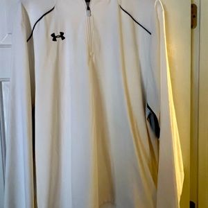 Under Armour (XL) 3/4 Zip White
